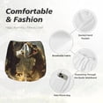 thumbnail image 6 of Haiem Dinosaur Bald Eagle Women's 2 in 1 Running Shorts - Lightweight Athletic Workout Gym Yoga Breathable Sports Shorts Liner with Phone Pockets-Small, 6 of 9