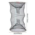 thumbnail image 5 of Hyasfey Fish Basket Mesh Shrimp Crab Trap Easy to Use Collapsible Portable Fish Cage Fishing Accessories Tool, 5 of 7
