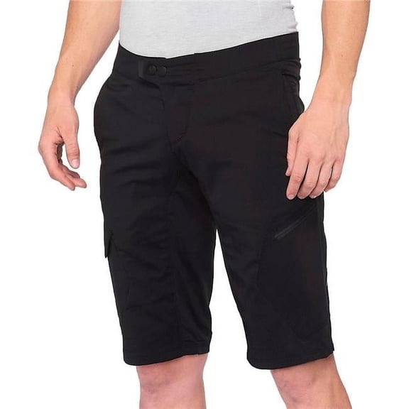 100% Ridecamp Shorts (30, Black)
