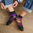 thumbnail image 3 of Naloa Planets And Stars Ankle Socks for Women Non Slip Socks No Show Socks Classic Low Cut Casual Socks Casual Socks, 3 of 7