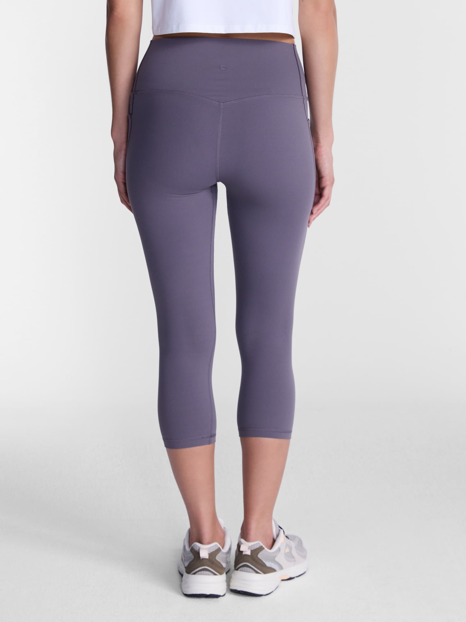 Avia Women's and Women's Plus SoftSculpt High Rise Capri Leggings, Sizes XS-4X