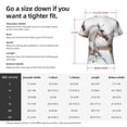 thumbnail image 4 of Rocae Running White Horses for Men's Moisture-Wicking Crew Tee - T-Shirt for Sports, Outdoor Activities, and Casual Wear, 4 of 9