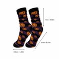 thumbnail image 3 of Halloween Casual Crew Socks Assorted Styles, Stretch Comfort Holiday Novelty Socks for Costume Party Decor, Mid Calf Sock for Halloween Present & Everyday Outfits E, 3 of 7