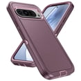thumbnail image 3 of for Google Pixel 9 Pro XL Phone Case, Hybrid Hard PC Back + Silicone EVA Shockproof Protective Dustproof Non-Slip Heavy Duty Rugged Phone Case Cover for Google Pixel 9 Pro XL, Purple, 3 of 8