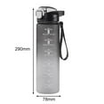 thumbnail image 3 of Bouteille d'Eau Froide Dégradé Givré 1000ML pour Extérieur (Bleu), 3 of 10