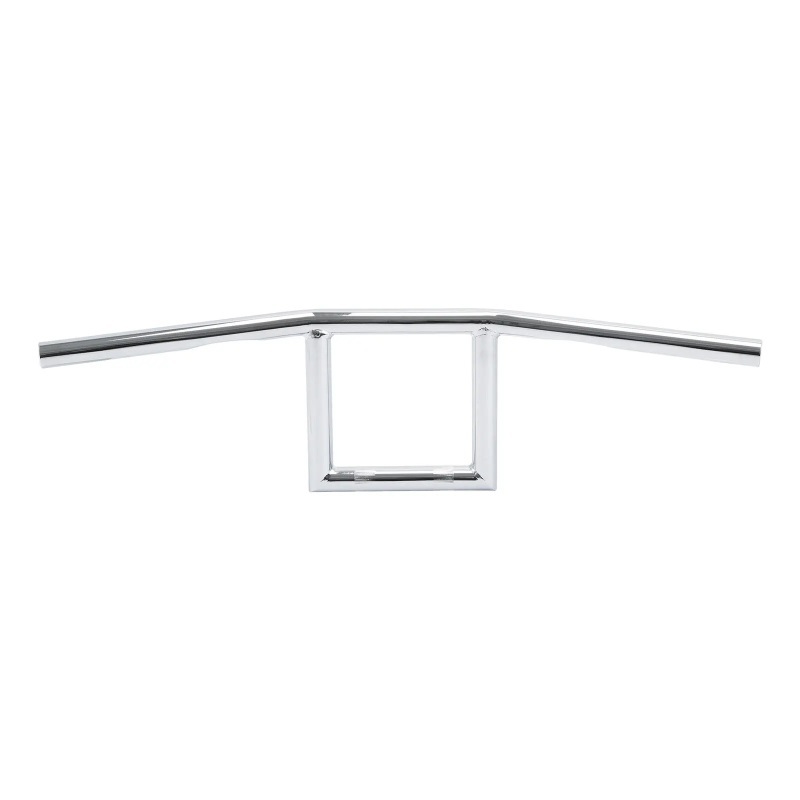 Motorcycle 7.4" 9.4" Rise 1" Fat Handlebars For Harley Honda Yamaha Old School Window