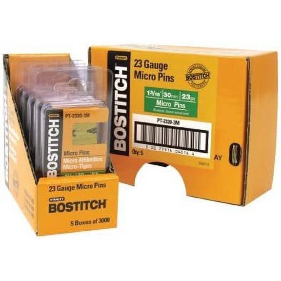 Bostitch 688-PT-2319-3M 23 Ga Headless Pin .75In 3000-Box
