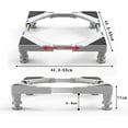 thumbnail image 4 of DEWEL Adjustable Stand Base for Washing Machine, Refrigerator, Dryer, Freezer, Size 17.6 to 26.77 in, 4 of 10