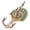 gold, variant on Peacocks Metal Double Hanger Hook Double Head Wall-Mounted Coat Towel Hanger Hook Easy Installtion