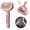 Pink, variant on Spray Cat Brush for Shedding - Water Brush for Cats and Dogs - Pet Hair Removal Comb with Water Tank and Release Button - White