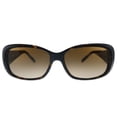 thumbnail image 2 of Vogue VO 2606S Plastic Womens Rectangle Sunglasses Dark Havana 55mm Adult, 2 of 3
