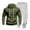 #071-Army Green, variant on Yusimy Men's Solid Color 2-Piece Hoodie Set Button Pocket Drawstring Pants Long Sleeve Casual Sports