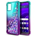 thumbnail image 6 of Nagebee For Blu View Speed 5G Phone Case Women's Cute Glitter Liquid Phone Cover, 6 of 6