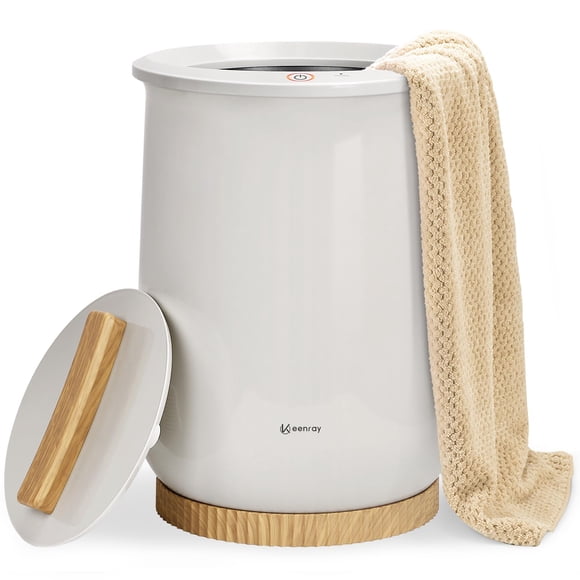 Calentador de toallas Keenray Luxury Bucket CL1, color gris, capacidad de 20 litros