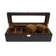 thumbnail image 3 of 6 Caja de Reloj de Madera una Cuadros Caja de Almacenamiento de ExhibicióN de Joyas Caja de Almacenamiento de ExhibicióN de Joyas Caja de Reloj, 3 of 8