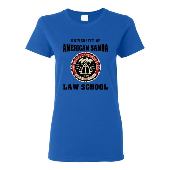 Ladies University Of American Samoa Law School DT T-Shirt Tee
