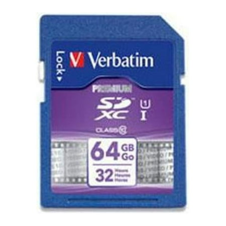 UPC: 0023942974666 | Verbatim 97466 64GB SDXC Memory Card Class 10