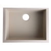 thumbnail image 5 of ALFI brand AB2420UM-B Biscuit 24" Undermount Single Bowl Granite Composite Kitchen Sink, 5 of 11