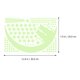 thumbnail image 2 of unbranded 1Jgo Sticker Decorativo De PVC Verde Con Brillo Y Motivos Románticos, 2 of 8
