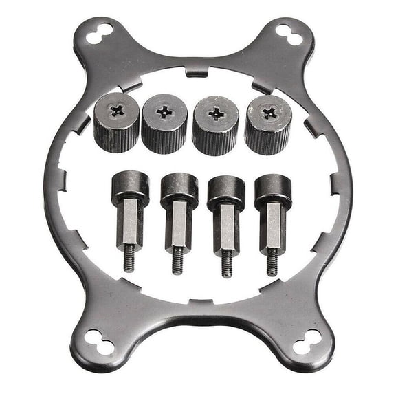 Yammee Retention Bracket Coolers Mounting Bracket Kit CPU Fan Bracket Radiator for AM4