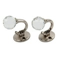 thumbnail image 1 of Birdeem Curtain Tie Backs,2 Pcs Alloy Curtain Holdbacks Back Hooks Wall Mounted Coat Hanger Set, 1 of 1