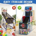 thumbnail image 7 of JoyStone Kids Arcade Basketball Game, Indoor/Outdoor Basketball Hoop With 4 Balls, Basketball Game Toys Gifts for Boys and Girls (Blue), 7 of 7