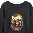thumbnail image 3 of Bratz - Pretty in Punk - Women's Lightweight French Terry Long Sleeve Shirt, 3 of 5
