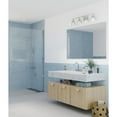 thumbnail image 2 of Singleton Collection Four-Light 36" Brushed Nickel Farmhouse Vanity Light with Clear Glass Shades, 2 of 8