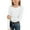White, variant on LIJCC Ribbed Round Neck Top, Children's Girl's T-Shirt, Slim Fit Casual Basic Top Long Sleeved Shirt Pullover(Black,9-10 Years)