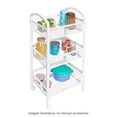 thumbnail image 3 of Carrito Organizador Italhome 3 Cestas Blanco, 3 of 4