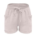thumbnail image 4 of Girls High Withed White Space Pocket Skinny Pants For Kids With Comfortable Fit Solid Color Casual Trousers For Girls, 4 of 6