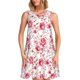 thumbnail image 1 of Balery Rose Flowers Vestidos de verano para mujer con estampado: vestido holgado sin mangas, vestido playero informal y cómodo para días calurosos., 1 of 7