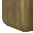 thumbnail image 4 of Simpli Home Bassett Contemporary 17 inch Wide Cast Aluminum Side Table in Antique Brass, Fully Assembled, 4 of 11