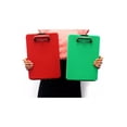 thumbnail image 4 of Saunders SlimMate Show2Know Safety Organizer 1/2" Clip Cap 9 x 11 3/4 Sheets Red/Green 00580, 4 of 5