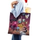 thumbnail image 4 of Adventure Time Bolso de tela con estampado de lienzo para mujer, bolsa de compras reutilizable y estética, con cremallera interior, regalo para mujer,40*40cm., 4 of 6
