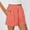 Red, variant on Hueook Plaid Shorts Women Micro Shorts Fashion Fall and Summer Cute Comfortable Elastic Waist Casual Pockets Short Red L
