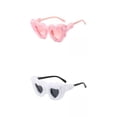 thumbnail image 1 of Gafas de sol de Felpa Suave Colco 2x en forma de corazón, 1 of 8