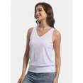 thumbnail image 6 of Women's Summer V Neck Tank Top Basic Sleeveless Casual Fit Shirts, 6 of 6