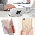 thumbnail image 4 of Soporte para teléfono móvil, soporte universal con forma de anillo para dedo para teléfono inteligente, soporte con forma de gato para iPhone XS X 8 7 6 6S 5 5C 5S, tableta Samsung Galaxy, 4 of 5