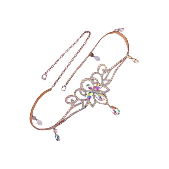 Yingyy Lady Women Waist Chain Belly Dance Belt Indian Dancing Costume 75cm