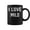 Black, variant on I Love Milo Family Son Daughter Boy Girl Baby Name Coffee Mugs