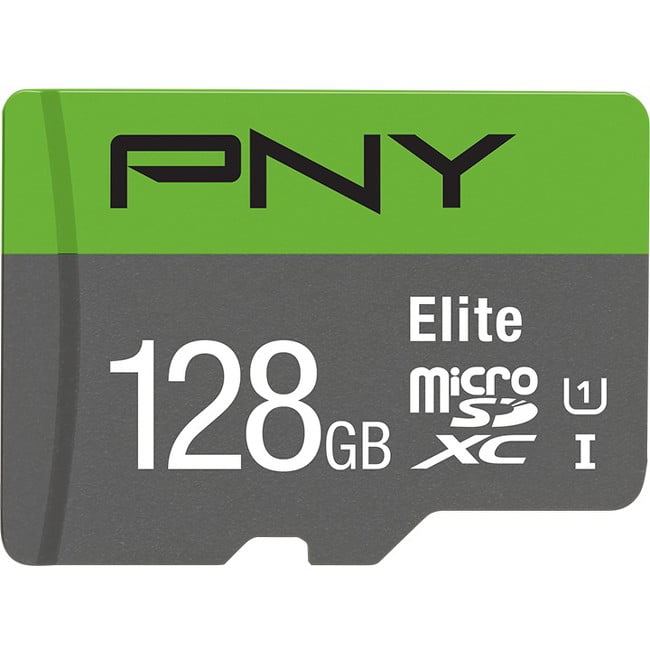 PNY 32GB Elite Class 10 U1 microSDHC Flash Memory Card - 100MB/s read,  Class 10, U1, Full HD, UHS-I, micro SD
