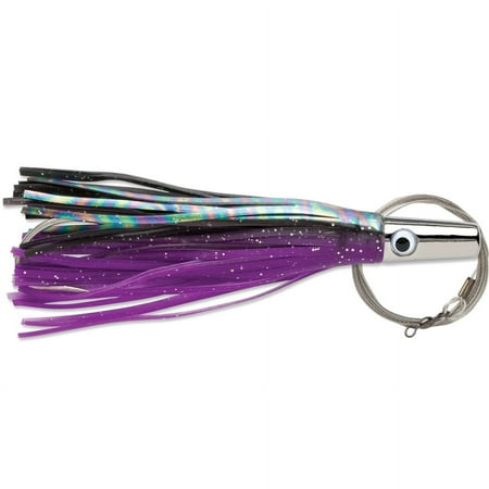 UPC: 0022677123196 | Williamson Wahoo Catcher Rigged 6 Fishing Lure – Black/Purple