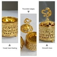 thumbnail image 3 of Miangastore Aromatherapy Burner Golden Metal 1Pcs 5.1x3.4in, 3 of 8