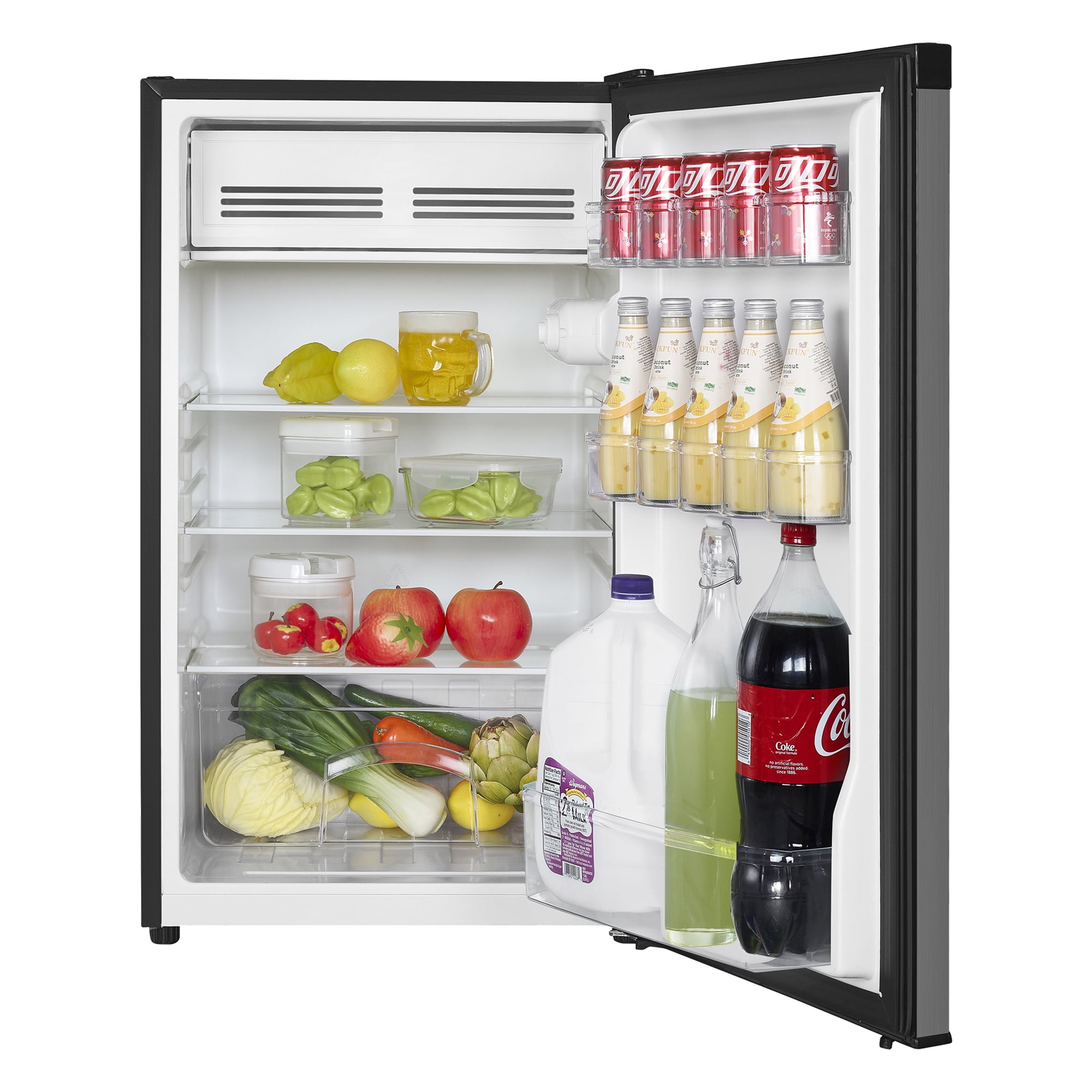 Magic Chef 4.4 cu. ft. Compact Refrigerator in Stainless look