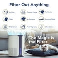 thumbnail image 4 of Miko Ibuki Home Air Purifier with Multiple Speeds Timer True HEPA Filter, Wildfire Smoke, Allergens, Odors 925 SQFT Coverage, 4 of 10