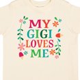 thumbnail image 4 of Inktastic My Gigi Loves Me Girls Apparel Girls Toddler T-Shirt, 4 of 5