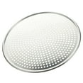 Round Aluminum Pizza Pan With Holes Mesh Pizza Baking Screen Pizza Tray