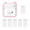 P-1, variant on Mini Pocket Photo Printer Portable Thermal Printing Machine 203dpi Wireless BT Connection for Picture Lable DIY Handcraft List Meno Notes Journal Receipt Paper Instant Printer Sticker with 6