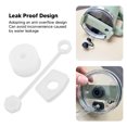 thumbnail image 3 of Silicone Spill Proof Stopper Set, 4 Set Spill Proof Stopper Tumbler Accessories Including Straw Cover Cap Square Leak Stopper Round Lid Stopper Plug for Home Kitchen Restaurant, 3 of 7